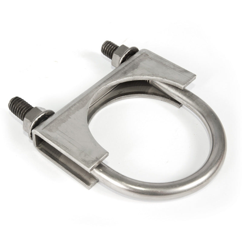 Stainless Works Exhaust Saddle Clamp - 1-7/8 in Diameter - Stainless