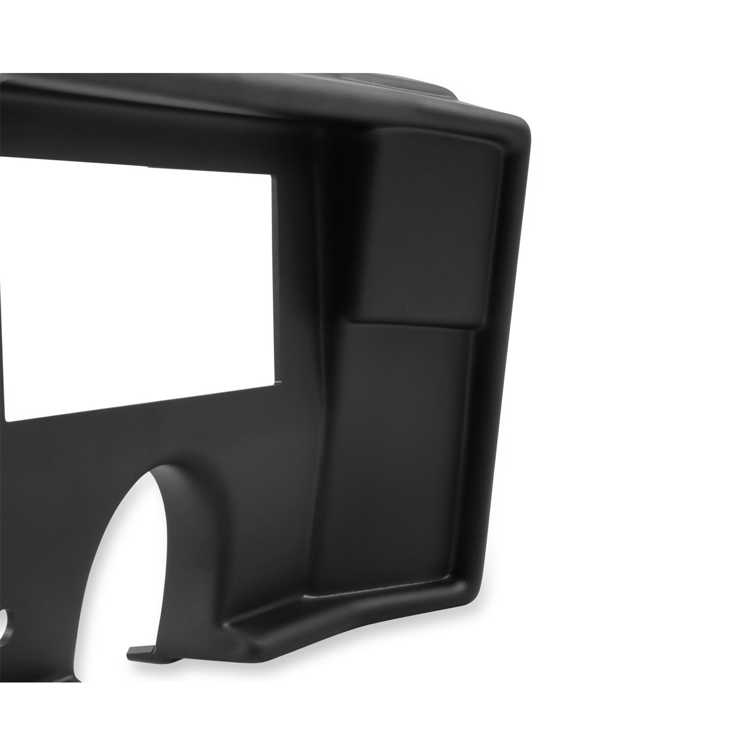 Holley EFI Gauge Mounting Panel - Dash Bezel - Black - GM G-Body 1978-87