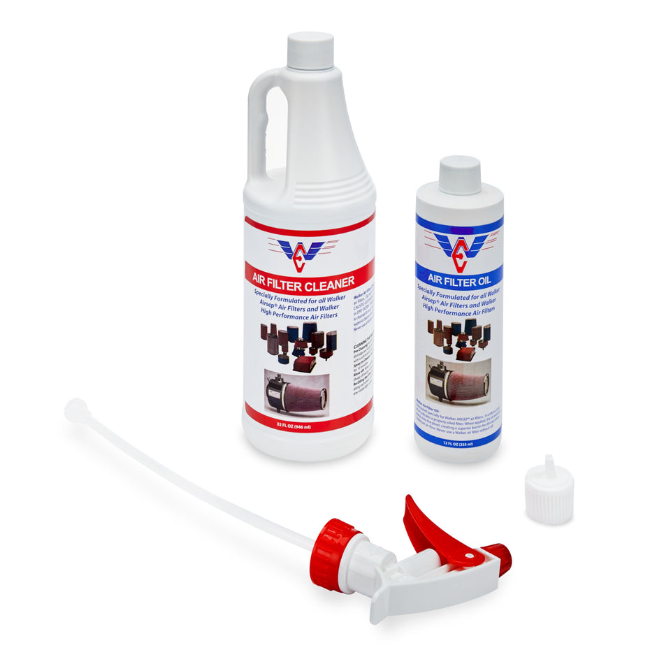 Walker Air Filter Cleaning Kit for Blue Oiled Filters