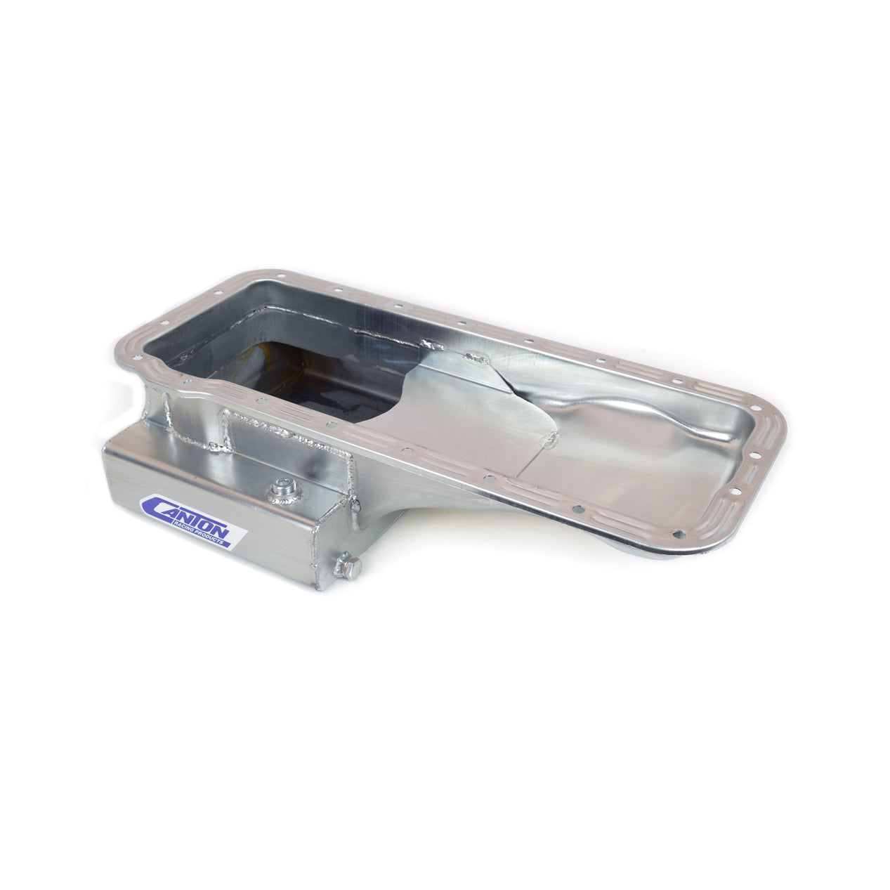Canton Street / Strip / Road Race Front Sump Oil Pan - 8 Quart - 6 in Deep - Cadmium - Ford FE-Series 15-810