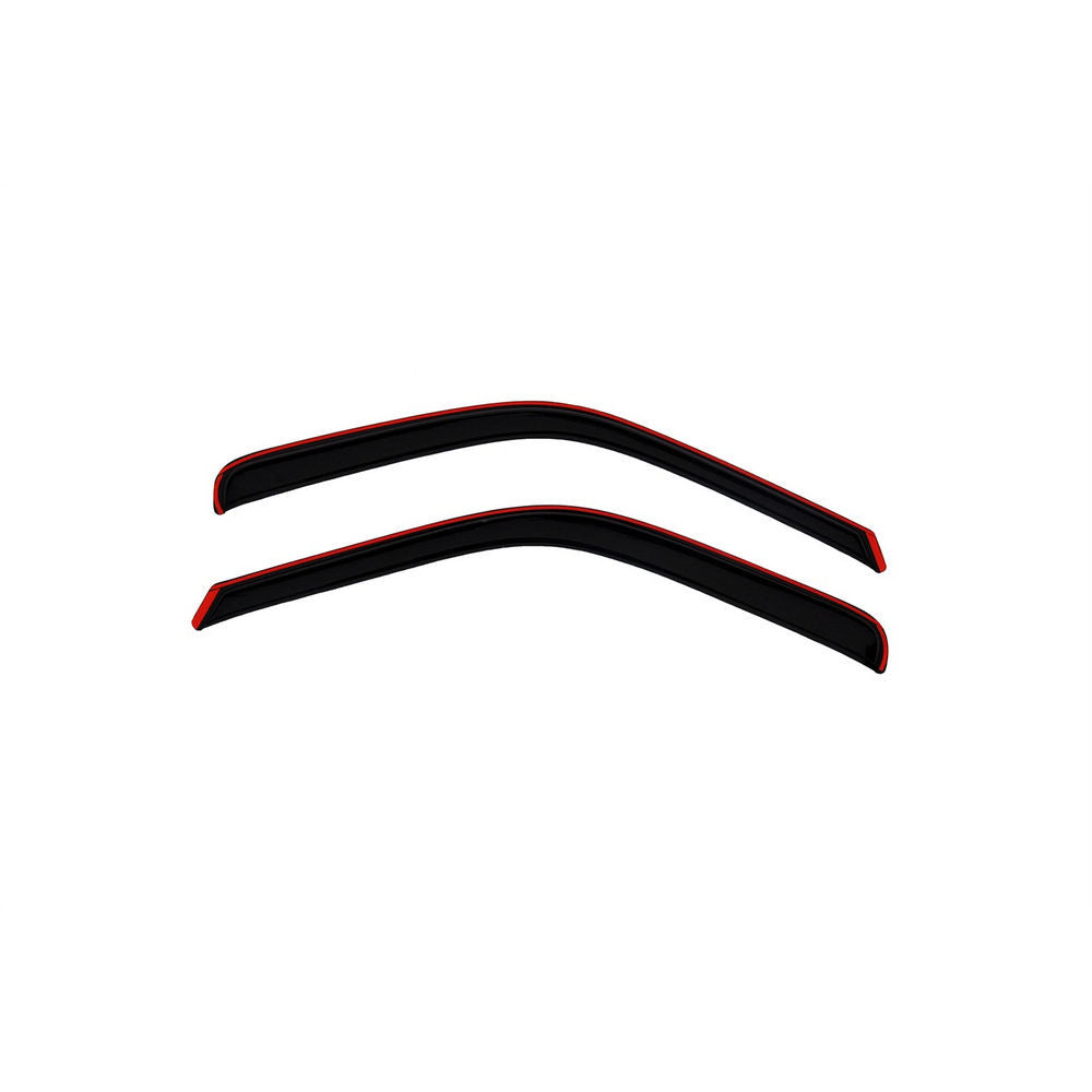Auto Ventshade Front In-Channel Ventvisor - Stick-On - Dark Smoke - Ford Fullsize Truck 1999-2014 - Pair