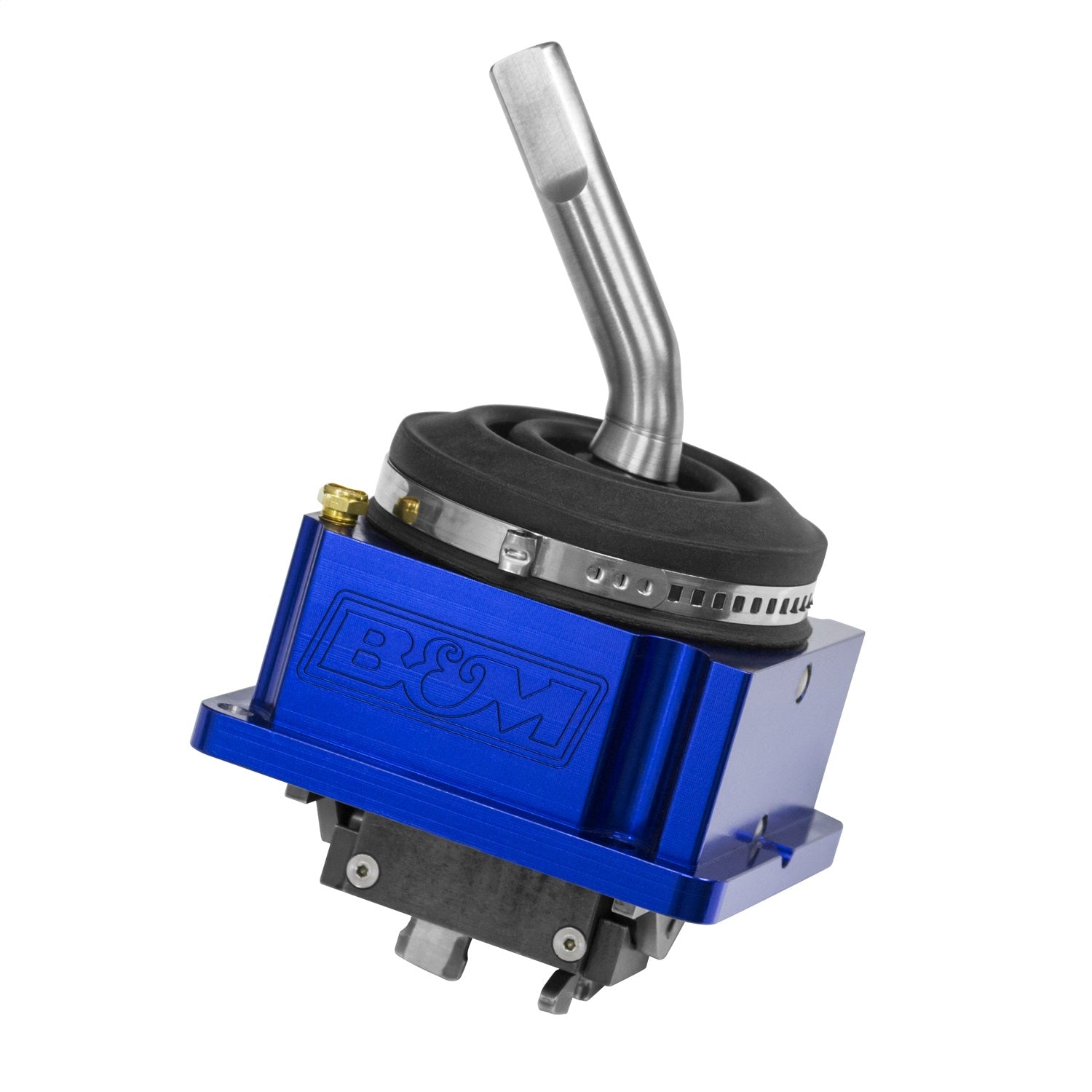 B&M Precision Sport Shifter Shifter - Manual - Short Throw - Aluminum - Blue Anodize - NSG370 - Jeep Wrangler JK/TJ 2005-18