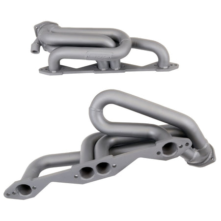 BBK Performance Headers - 3" Collector - Steel - Chrome - Small Block Chevy