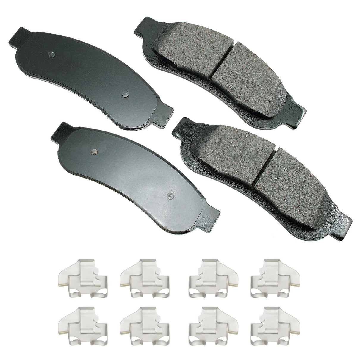 Akebono Brakes ProACT Rear Brake Pads - Ford Fullsize Truck 2008-12 (Set of 4)