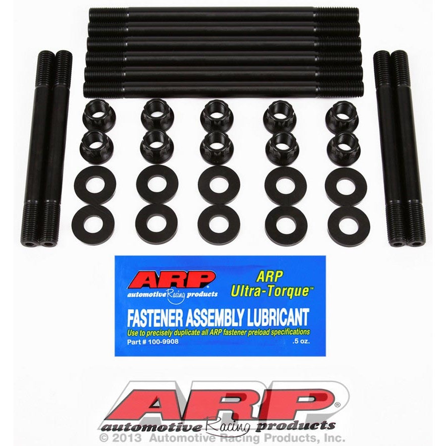 ARP Cylinder Head Stud Kit - 12 Point Nuts - Chromoly - Black Oxide - Dodge 4-Cylinder 141-4202