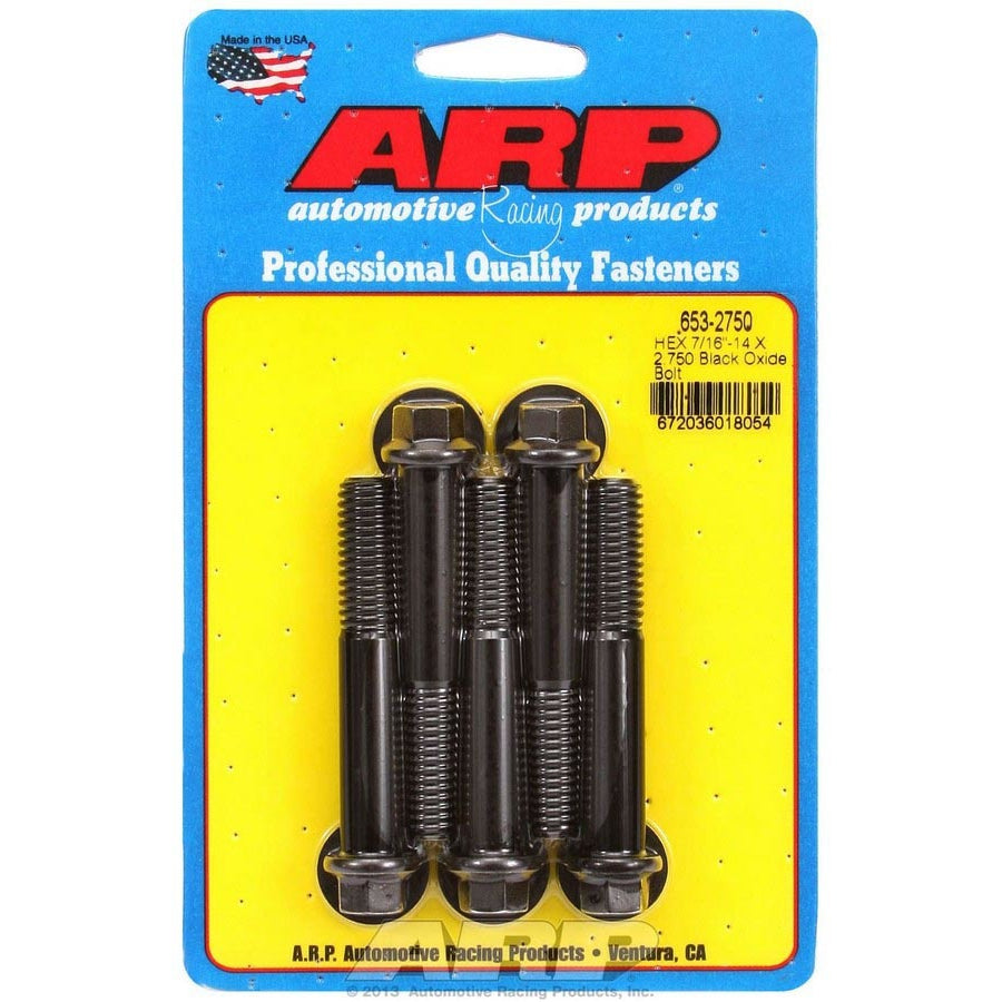 ARP Bolt Kit - 6 Point (5) 7/16-14 x 2.750