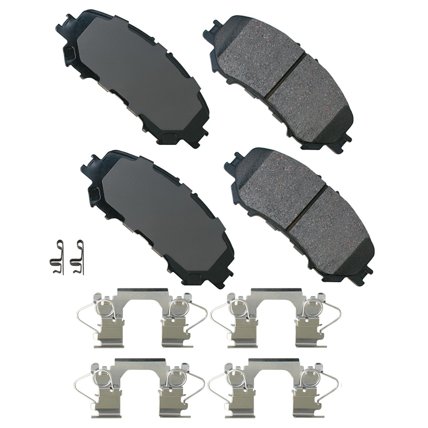 Akebono Brakes ProACT Front Brake Pads - Nissan Rogue 2014-20 (Set of 4)