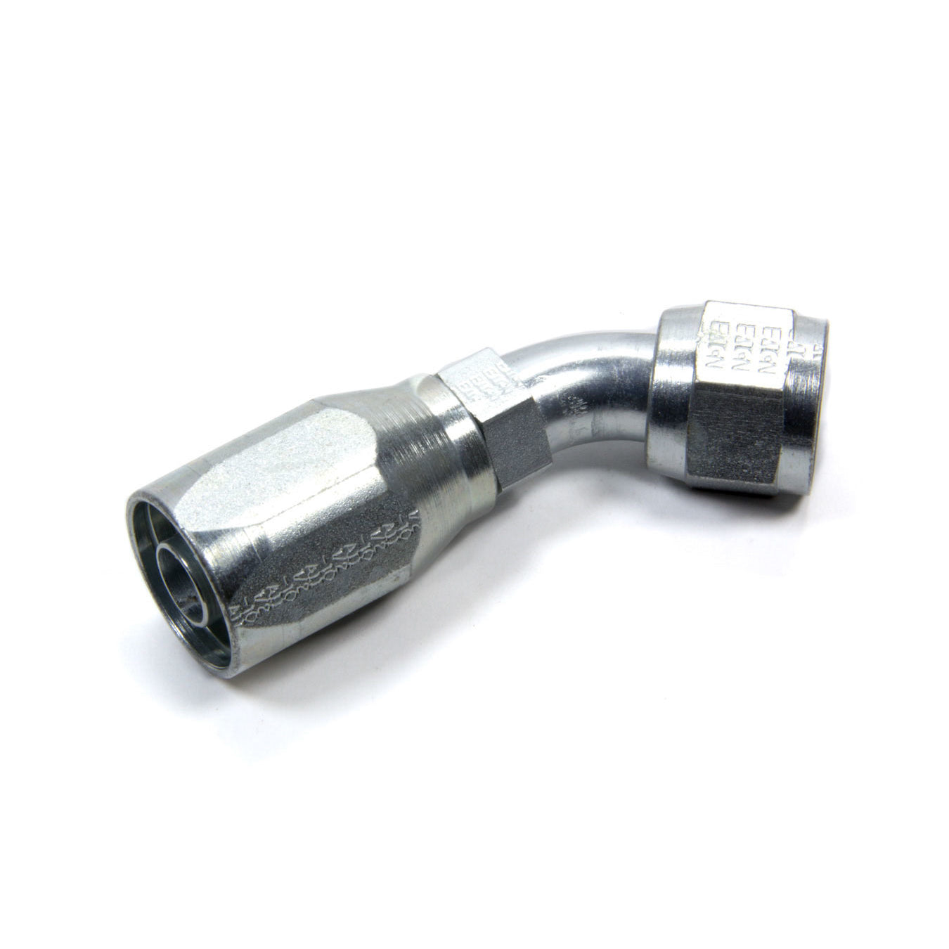 Aeroquip -10 AN 45 Steel High Pressure Hose Fitting - 45 SAE 37 (JIC/AN) Swivel