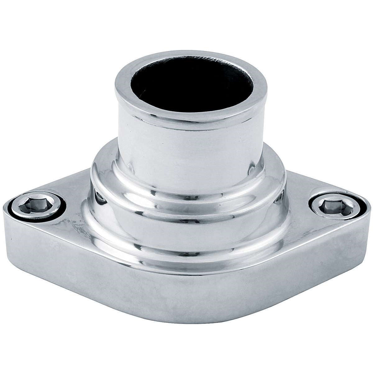Allstar Performance Straight Water Neck - Straight - Fits Chevy V8, 90 V6