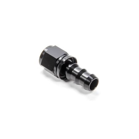 Triple X Race Co. Hose End Fitting Straight 10 AN Hose to 10 AN Female Aluminum - Black Anodize