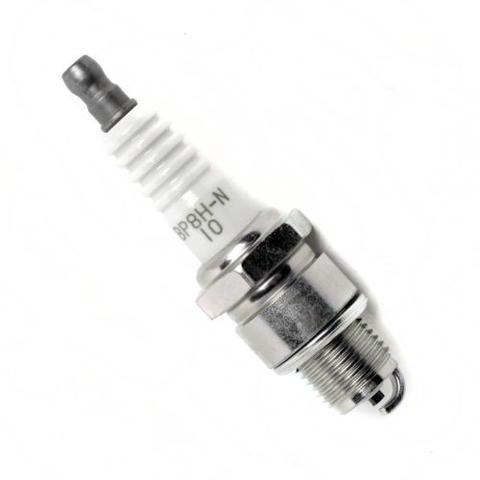 NGK V-Power Spark Plug 14 mm Thread 0.500 in Reach Gasket Seat - Stock Number 4838