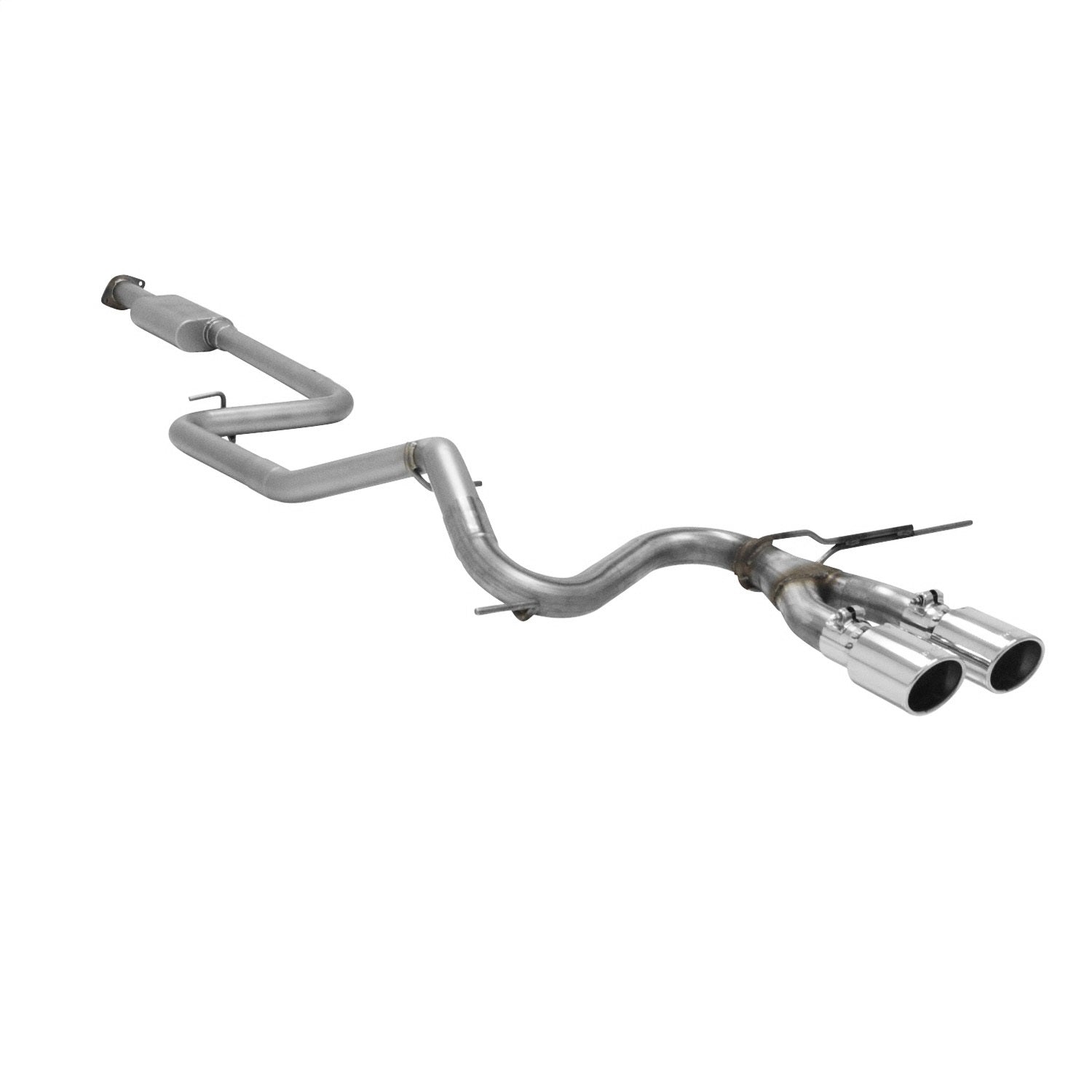 Flowmaster Cat-back System 409S - Dual Rear Exit-AmeriCan Thunder - Moderate/Aggressive Sound