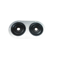 Seals-It Firewall Grommet 2-Hole 5.750" x 3" .500" ID