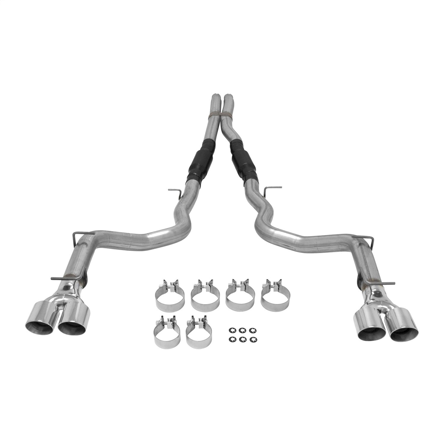 Flowmaster Outlaw Exhaust System Cat Back 3" Tailpipe 3-1/2" Tips - Stainless