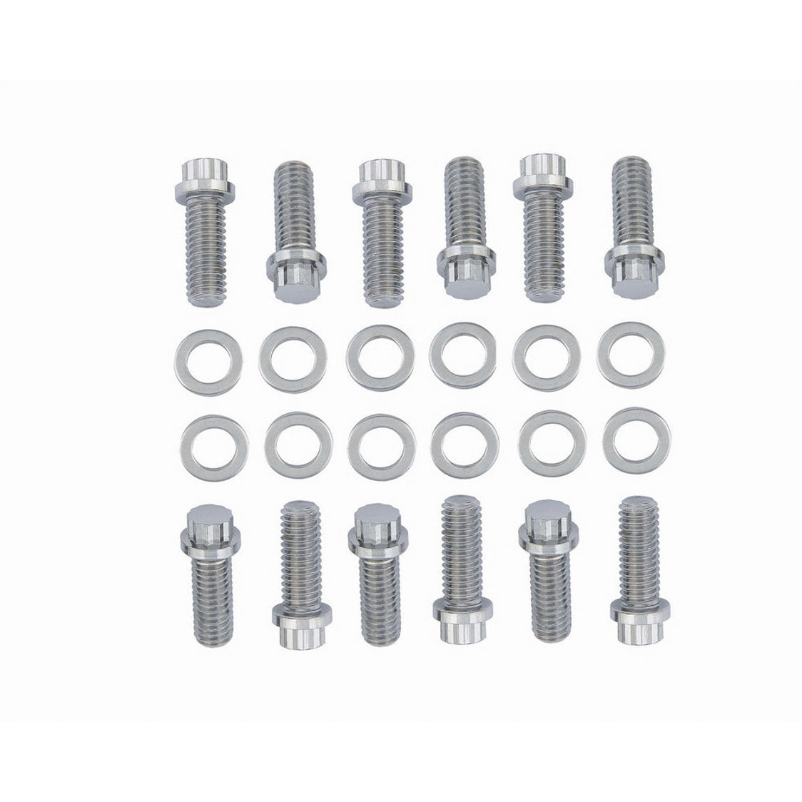 Mr. Gasket Intake Bolt Kit - Chrome Plated