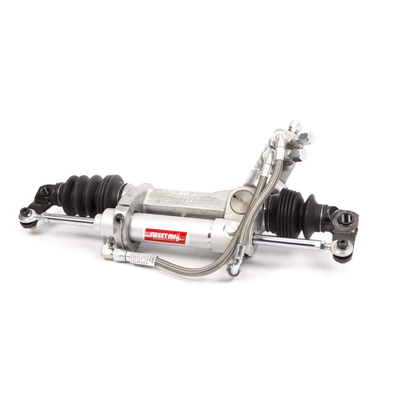 Sweet 2-1/2" Power Rack & Pinion w/ Dual Pull Cylinder - Integrated Servo