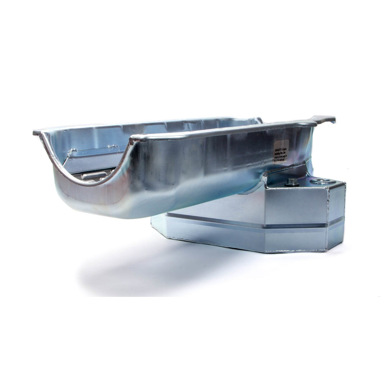 Champ Pans 8" Competition Series Oil Pan w/ Louvered Windage Tray - SB Chevy 57-85