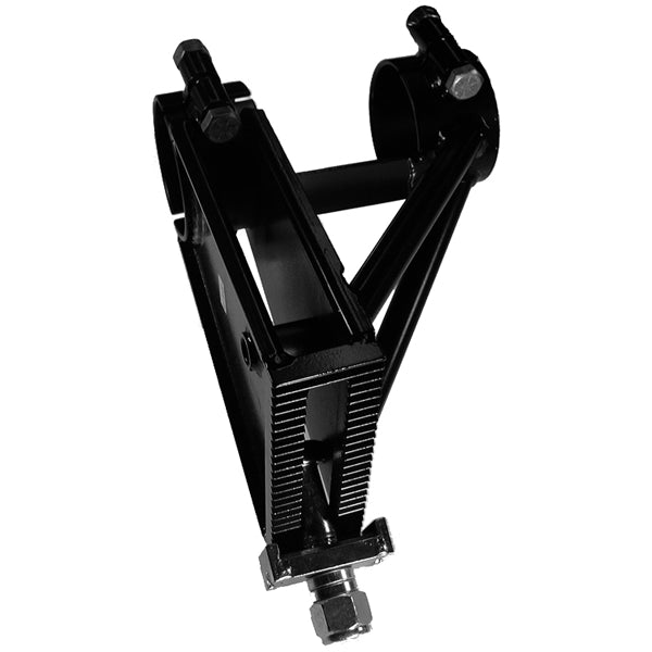 UB Machine Clamp-On Serrated Panhard Bar Mount - 8" - Fits Quick Change Rear Ends