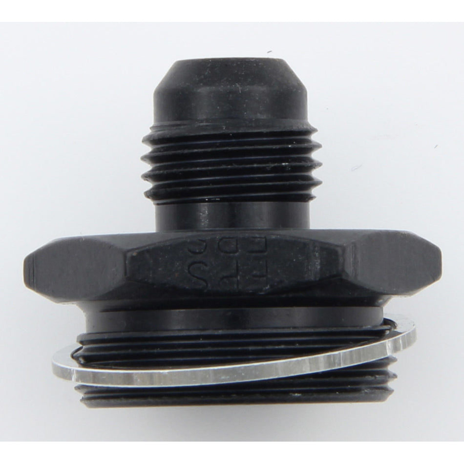 Fragola Male Carburetor Fitting -6 AN x 1-20 Rochester - Black