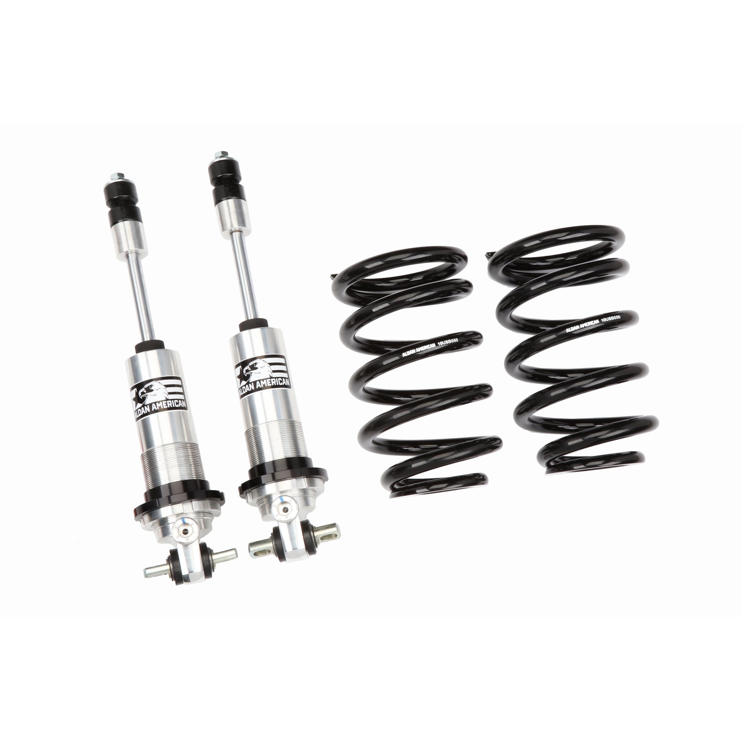 Aldan American Phantom Series Coil-Over Shock Kit - Single Adjustable - Front - 700 lb/in Spring Rate - Aluminum