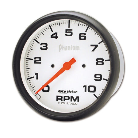 Auto Meter Phantom In-Dash Tachometer - 5" - 10,000 RPM