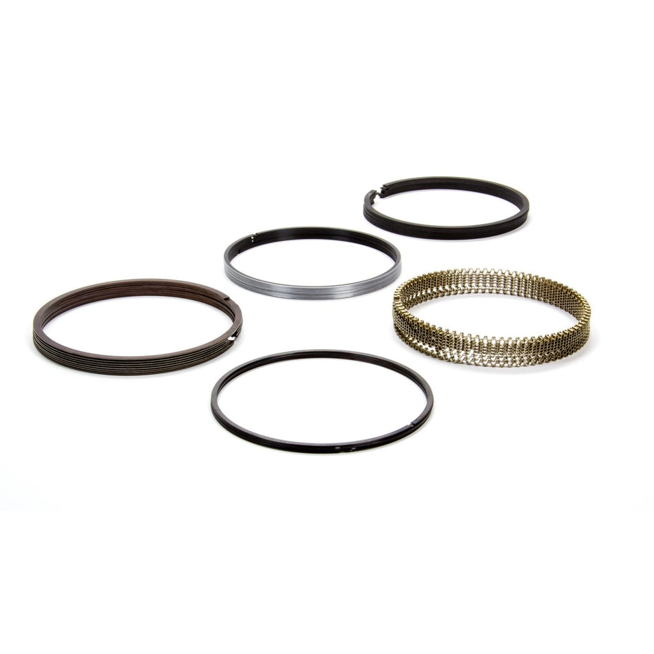 Total Seal Maxseal Piston Rings - Gapless Top Ring - 4.530 in Bore - File Fit - 1/16 x 1/16 x 3/16 in Thick - Standard Tension - 8-Cylinder