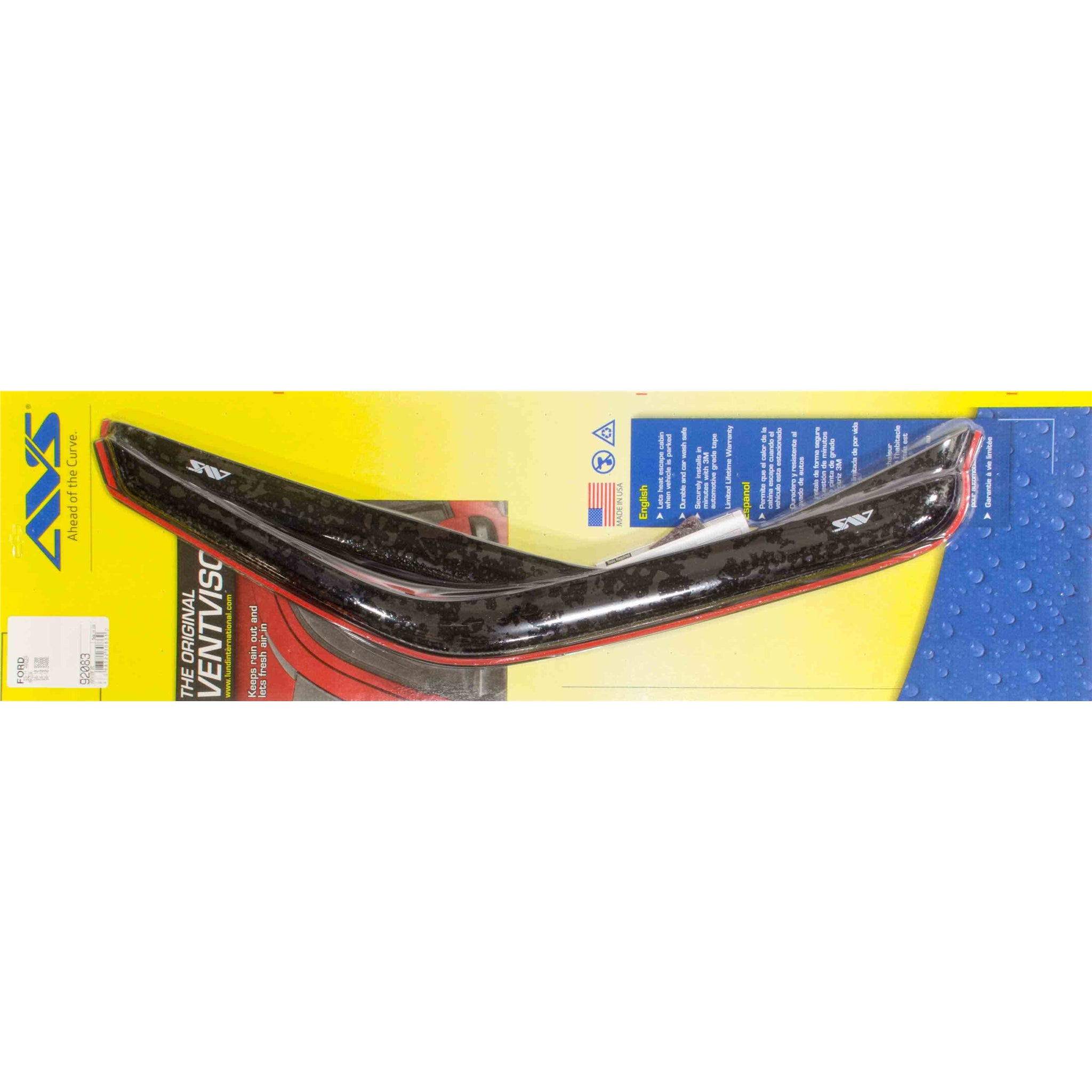 Auto Ventshade Original Ventvisor Front Side Window Visor - Stick-On