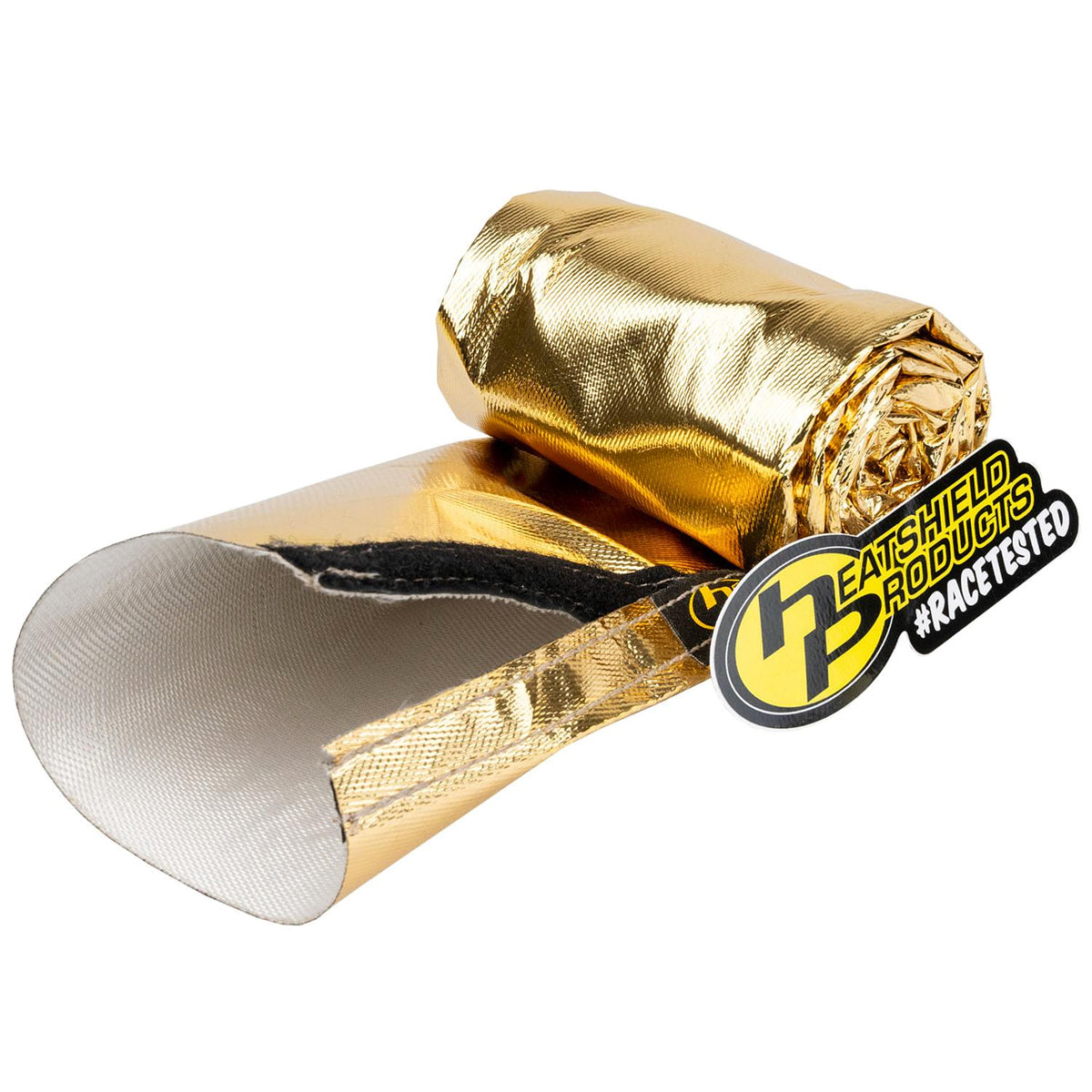 Heatshield Products Cold Gold Sleeve - 2-1/2 in ID - 3 ft Roll - 1100 Degrees - Gold