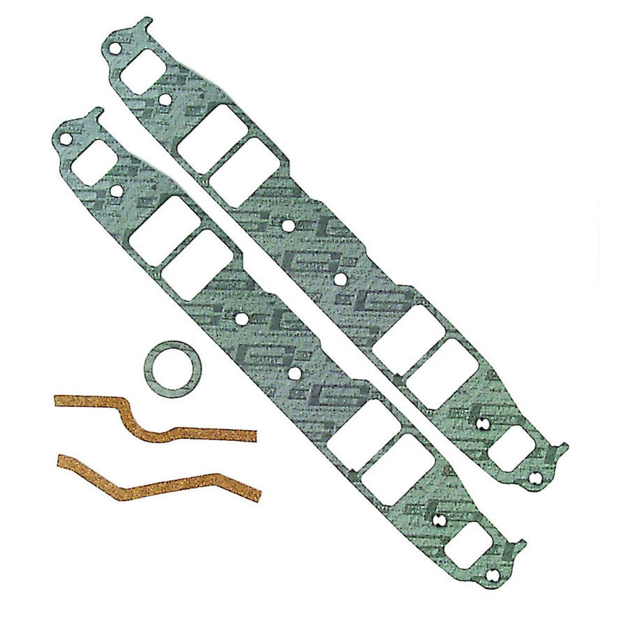 Mr. Gasket SB Chevy Intake Gasket Set - Composite - 2.10" x 1.31" Port - .120" Thick - SB Chevy - Set