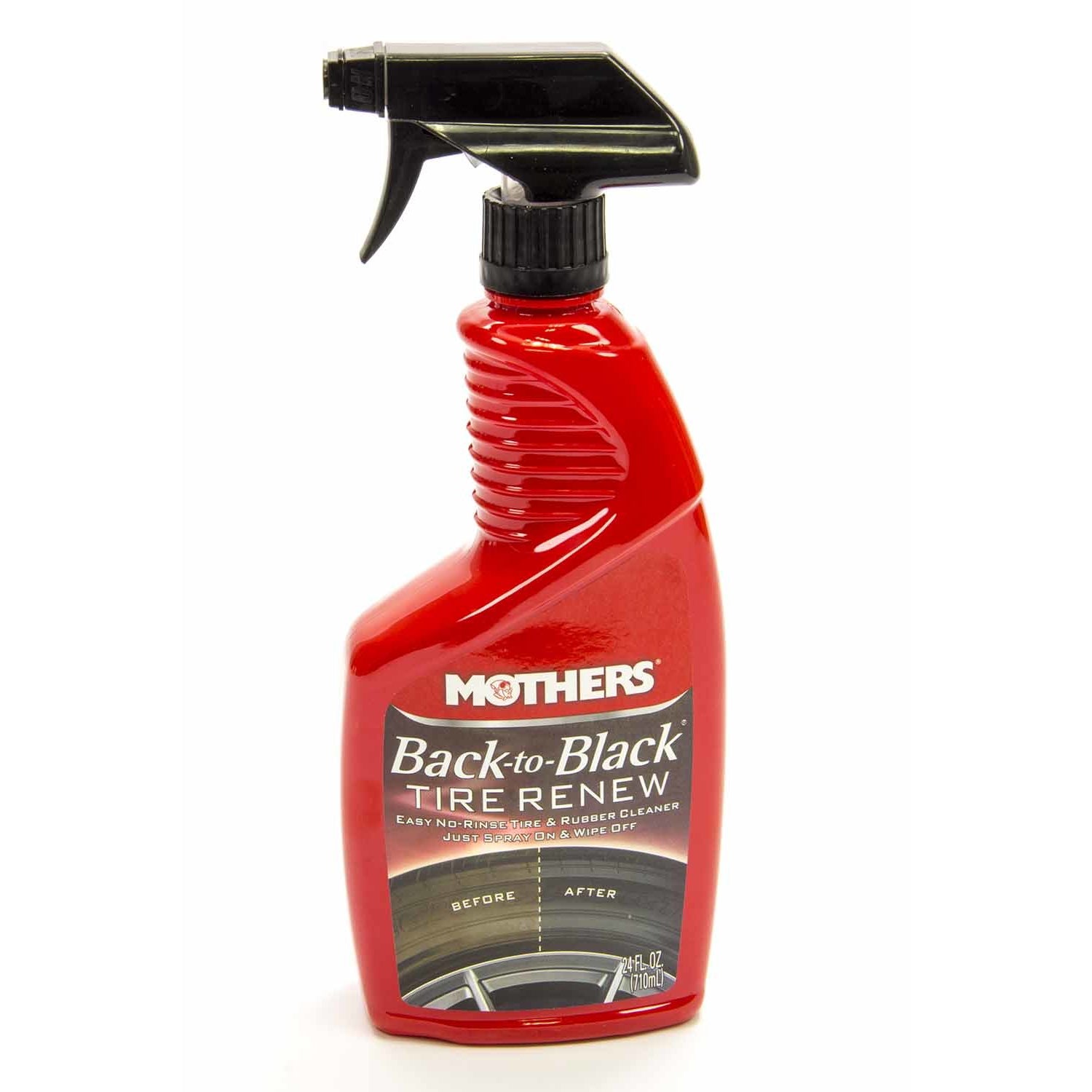 Mothers Polishes-Waxes-Cleaners Back to Black Tire Renew Tire Cleaner 24 oz Spray Bottle