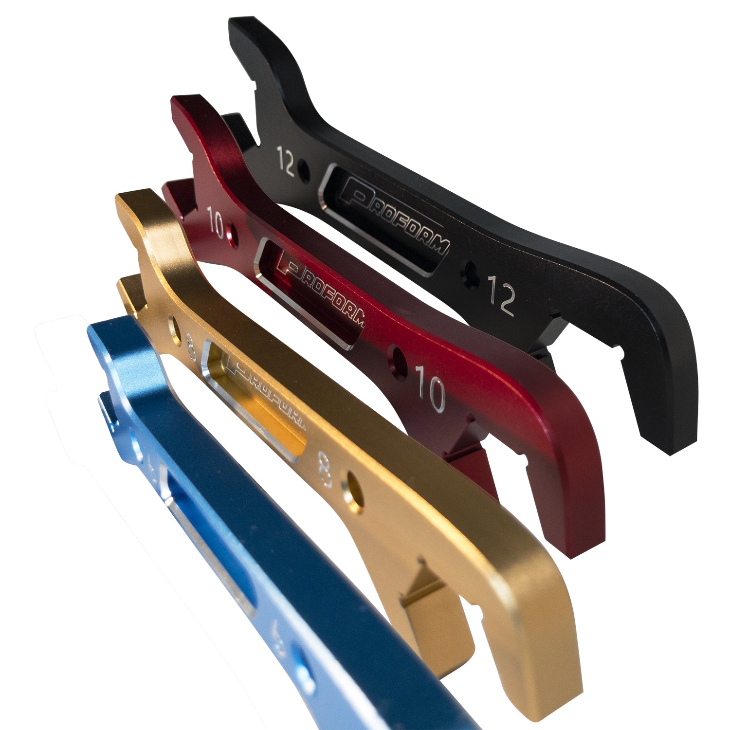ProForm Aluminum AN Wrench Set Double Ended -06 AN to -12 AN