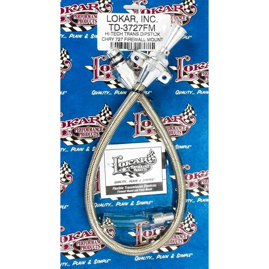 Lokar Hi-Tech Transmission Dipstick - Firewall Mount
