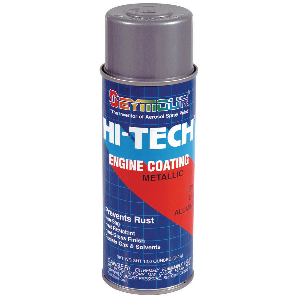 Seymour Hi-Tech Engine Paints Dull Aluminum