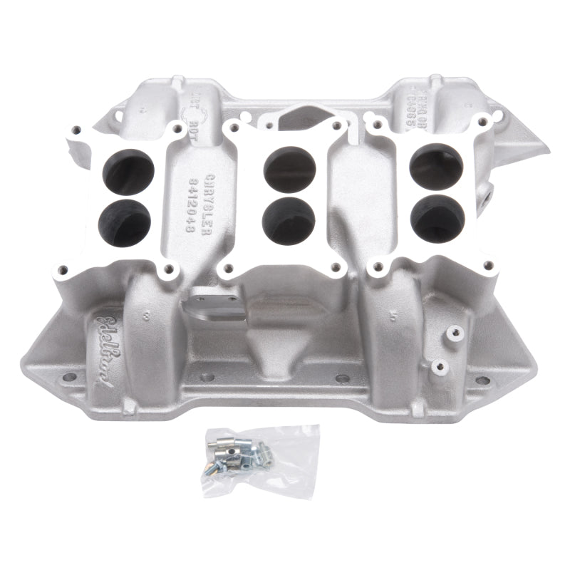 Edelbrock 6-Packs Intake Manifold - Cast