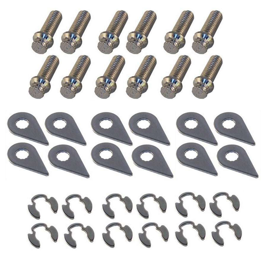 Stage 8 Header Bolt Kit - 12pt. 3/8-16 x 1" (12)