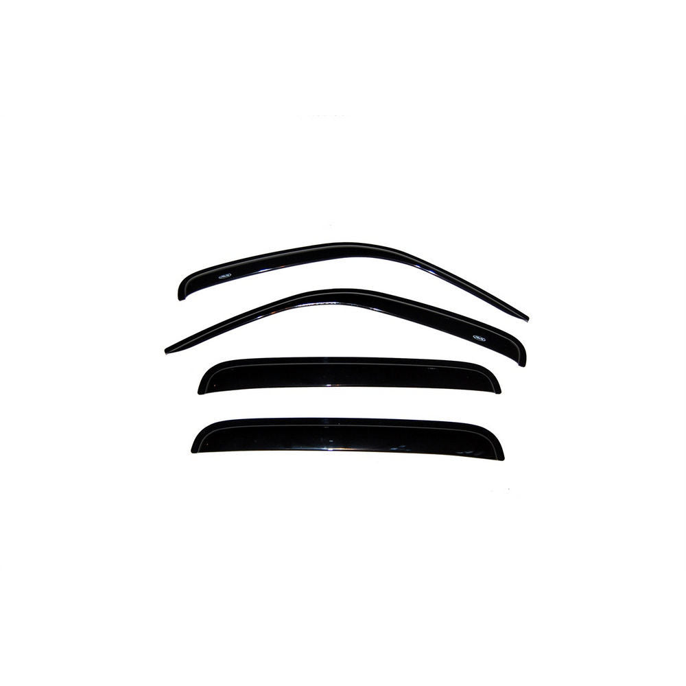 Auto Ventshade Original Ventvisor Front / Rear Side Window Visor - Stick-On - Dark Smoke - Jeep Liberty 2002-07