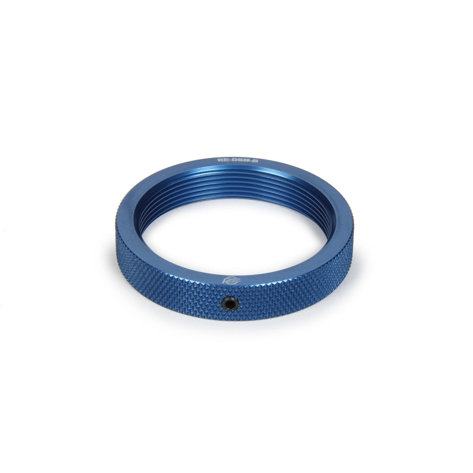 RE Suspension Spring Guide Lock Nut - Blue Anodized