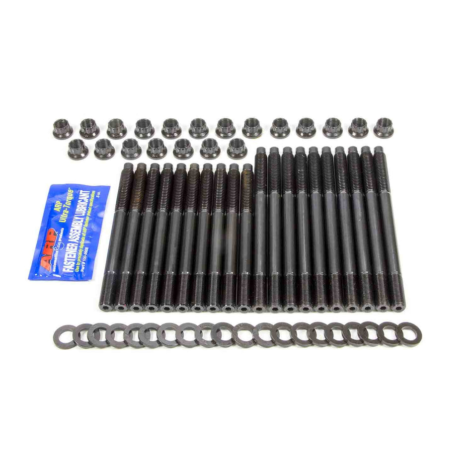 ARP Cylinder Head Stud Kit - 12 Point Nuts - Chromoly - Black Oxide - SVO - Small Block Ford 254-4302