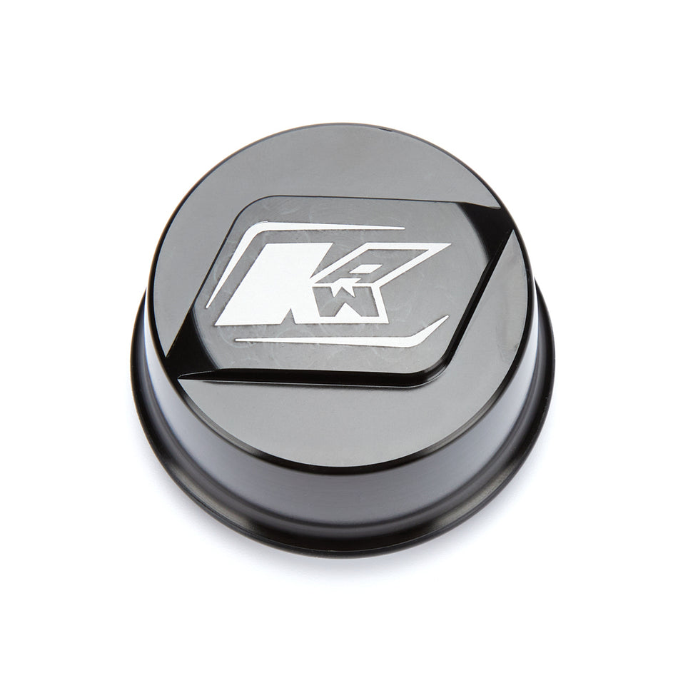 Keizer Wheel Hub Dust Cap - Black/Machined - Keizer Micro/Mini Hubs