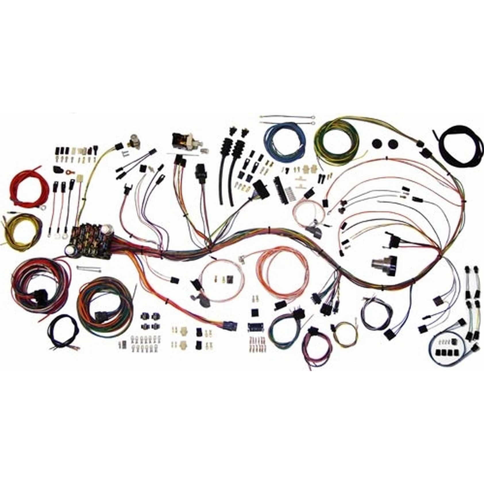 American Autowire Classic Update Complete Car Wiring Harness Complete - Chevy Truck 1967-68