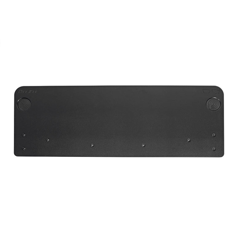 Dee Zee Bolt-On Tailgate Board - OEM Bolt Mount - 1/2 in Thick - 1-Piece - Black - GM Midsize Truck 2015-22