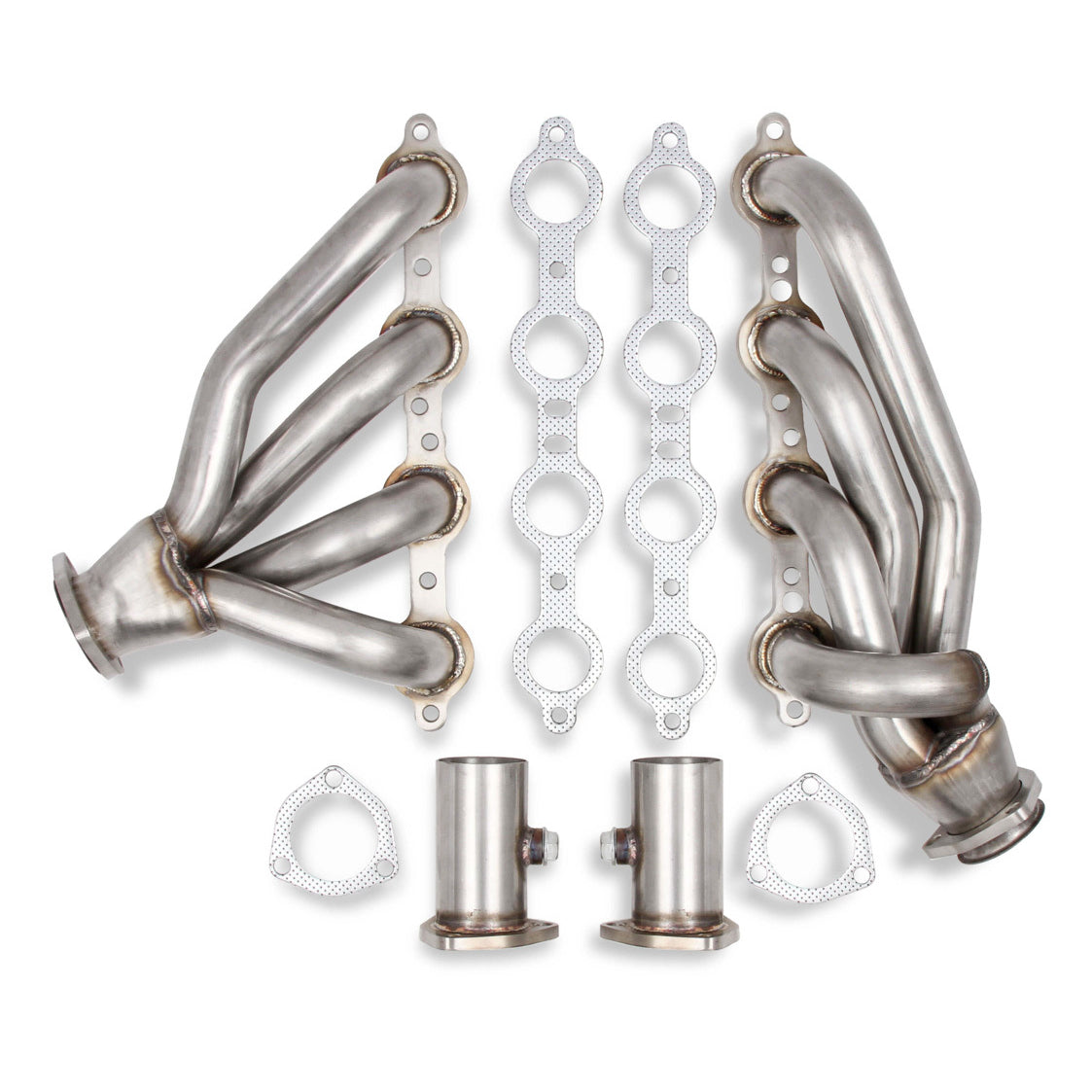 Flowtech Shorty Headers - 1.625 in Primary - 2.25 in Collector - GM LS-Series - GM Compact Truck 1982-2004 - Pair
