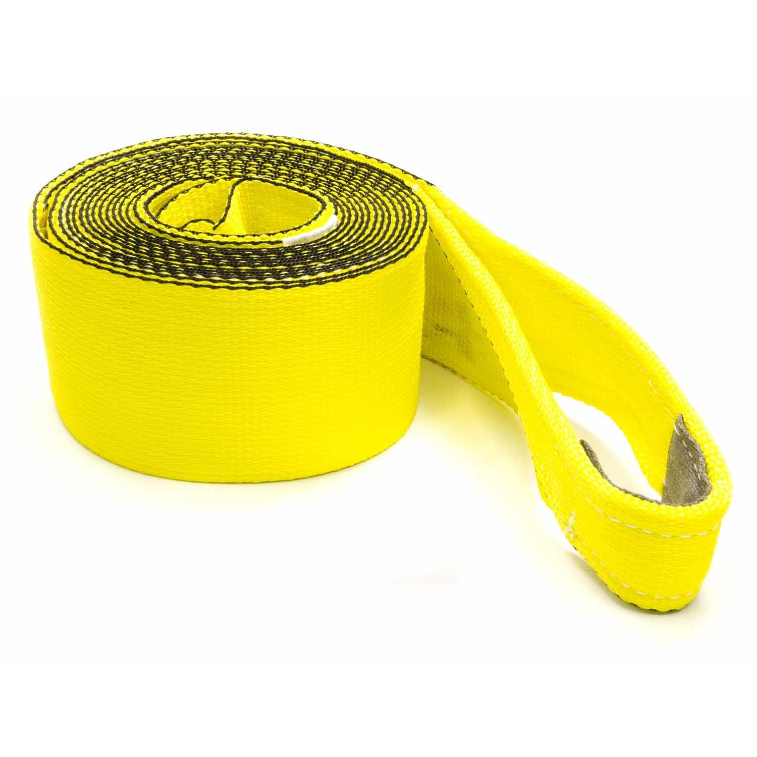 Tuflex 4" Wide Tow Strap 20 ft Long 30,000 lb Capacity Nylon - Yellow