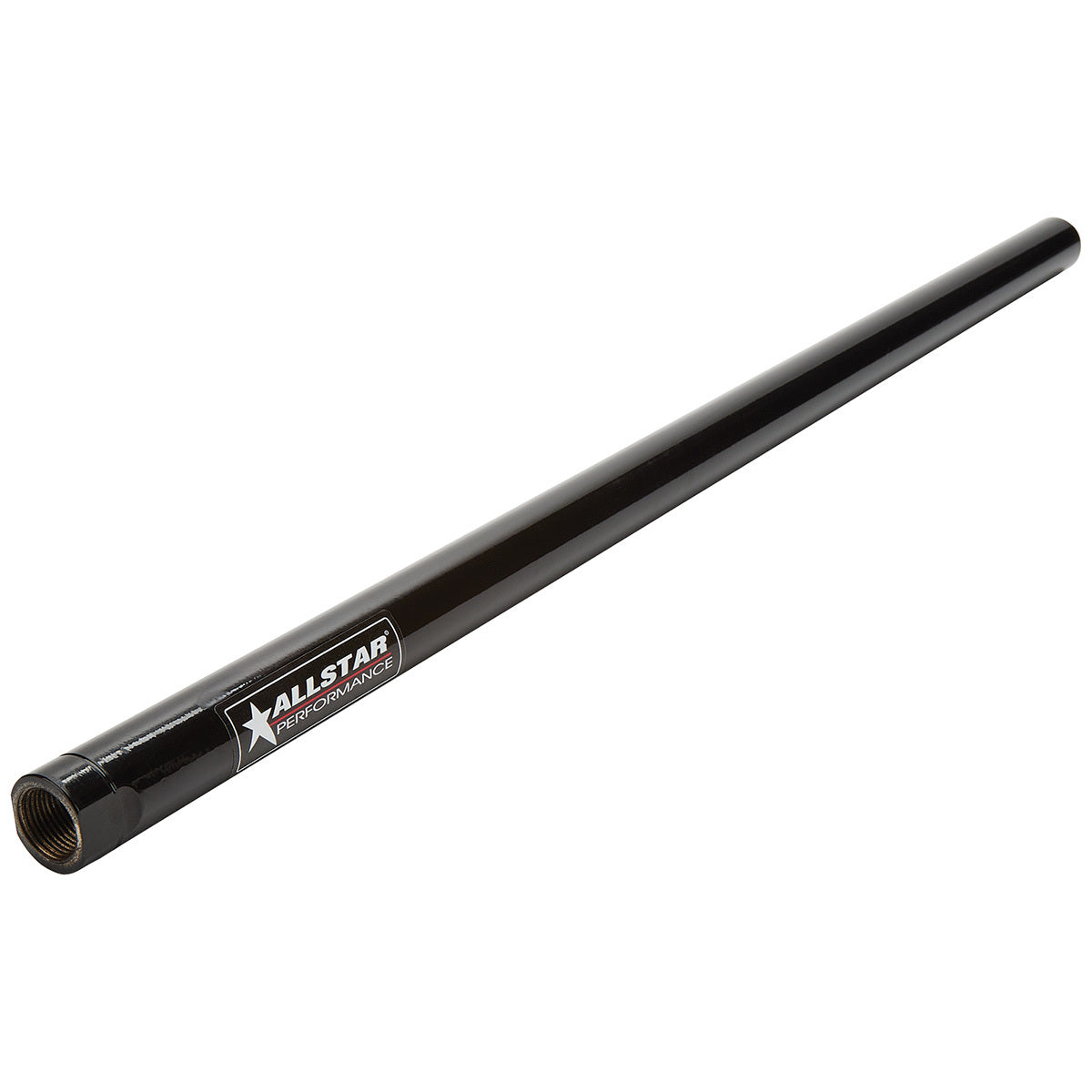 Allstar Performance Suspension Tube - 1 in OD - 10 in Long - 3/4-18 in Female Thread - Black