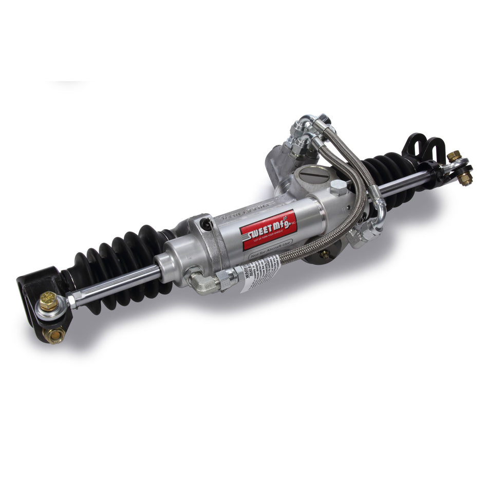 Sweet Power Rack and Pinion - Dual Power - 0.250" Servo - 4" Speed - 19-1/4" Center - 5/8" Slotted on Center Rod End Eye