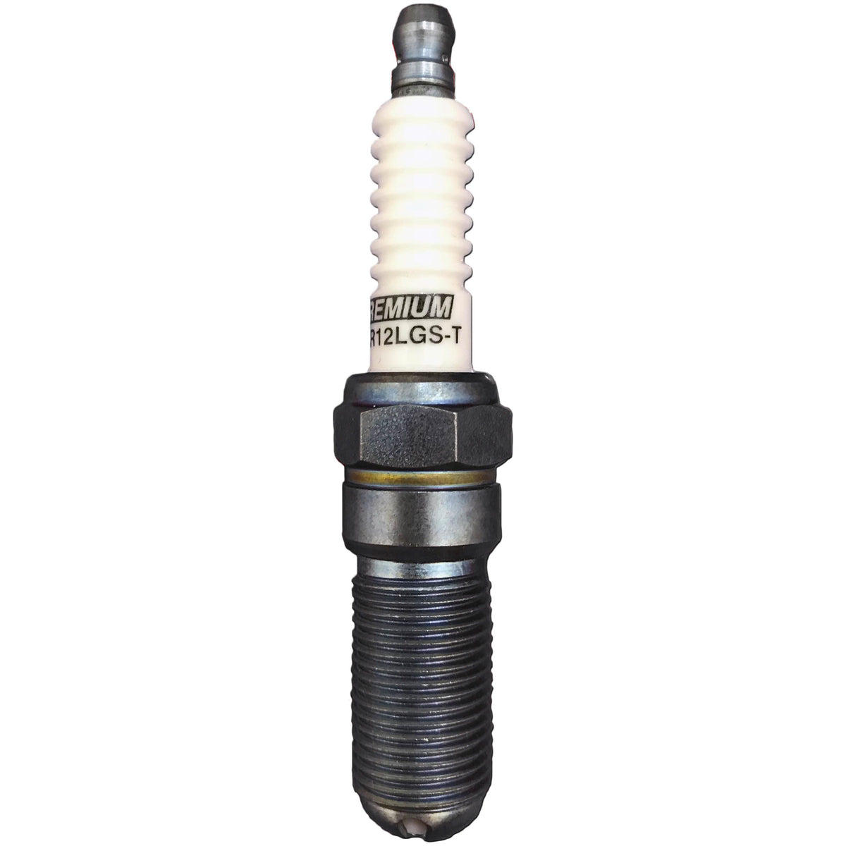 Brisk Premium Racing Spark Plug - 14 mm Thread - 25 mm R - Heat Range 12 - Tapered Seat - Resistor