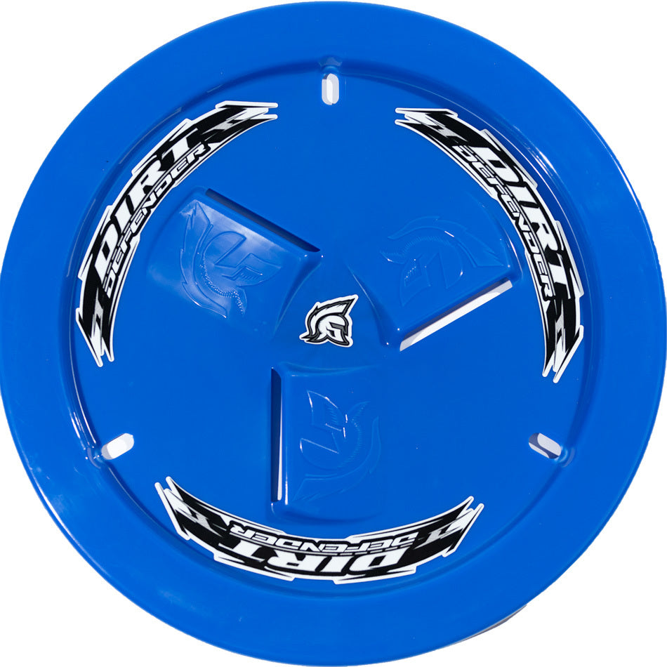 Dirt Defender Racing Products Quick Release Fastener Mud Cover Vented Cover Only Plastic - Dark Blue
