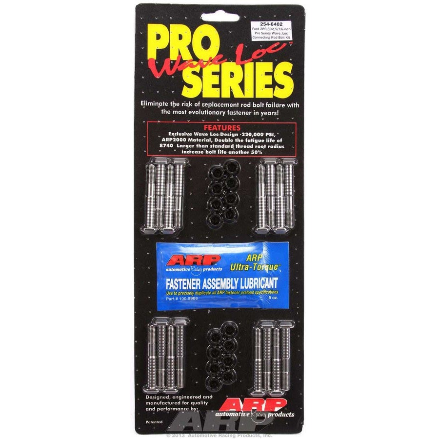 ARP Pro-Series Wave-Loc Connecting Rod Bolt Kit - Ford 289-302 - 5/16"