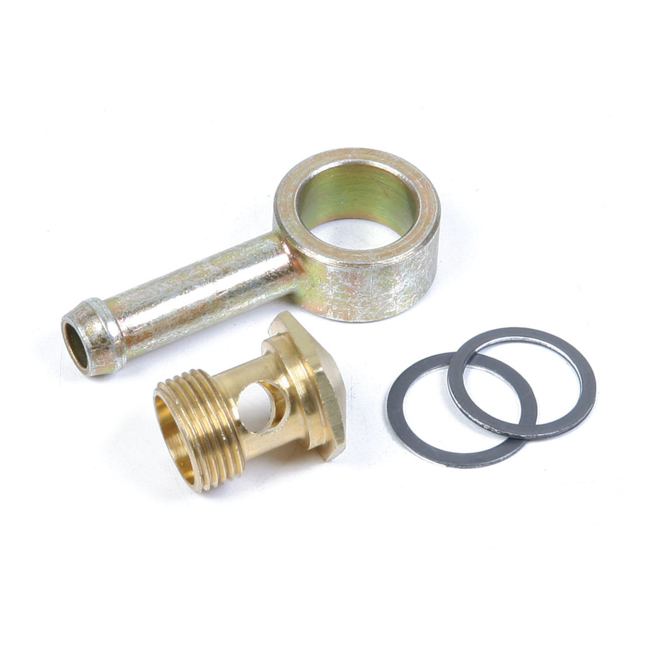 Holley Fuel Bowl Swivel Fitting Hose 5/16" Thread 9/16"24 Swivel Fitting Hose 5/16" Thread 9/16"24