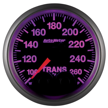 Auto Meter Elite Series Transmission Temperature Gauge - 2-1/16"